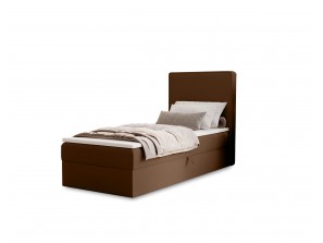 Łóżko pojedyncze kontynentalne NATURE z wbudowanym materacem i pojemnikiem 1