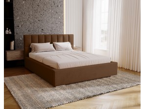 Łóżko tapicerowane z pojemnikiem DREAM ze stelażem 5