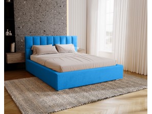 Łóżko tapicerowane z pojemnikiem DREAM ze stelażem 7