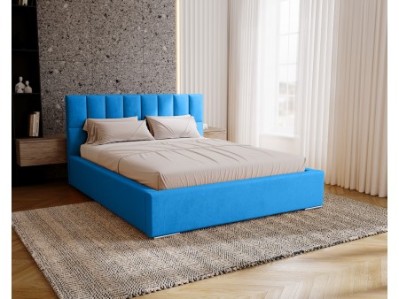 Łóżko tapicerowane z pojemnikiem DREAM ze stelażem 7