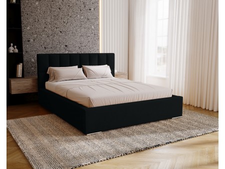 Łóżko tapicerowane z pojemnikiem DREAM ze stelażem 8