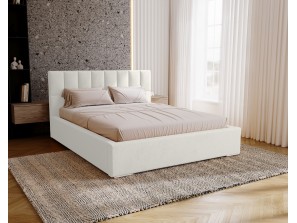 Łóżko tapicerowane z pojemnikiem DREAM ze stelażem 11