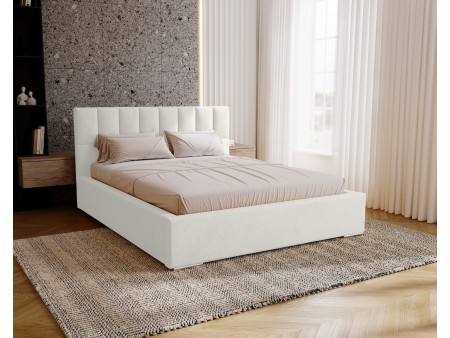 Łóżko tapicerowane z pojemnikiem DREAM ze stelażem 11
