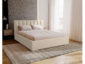 Łóżko tapicerowane z pojemnikiem DREAM ze stelażem 13