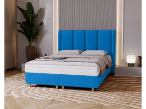 Łóżko tapicerowane na nóżkach BELLA 10