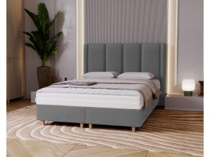 Łóżko tapicerowane na nóżkach BELLA 13