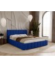 Łóżko tapicerowane z pojemnikiem ALMA - różne rozmiary i kolory do wyboru 7