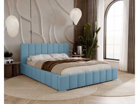 Łóżko tapicerowane z pojemnikiem ALMA - różne rozmiary i kolory do wyboru 8