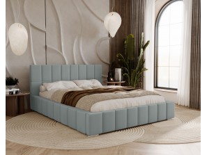 Łóżko tapicerowane z pojemnikiem ALMA - różne rozmiary i kolory do wyboru 10