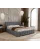 Łóżko tapicerowane z pojemnikiem ALMA - różne rozmiary i kolory do wyboru12