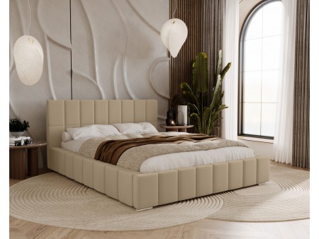 Łóżko tapicerowane z pojemnikiem ALMA - różne rozmiary i kolory do wyboru 15
