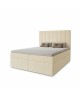 Łóżko kontynentalne NERO BOX SZTRUKS z wbudowanym materacem i pojemnikami na pościel31