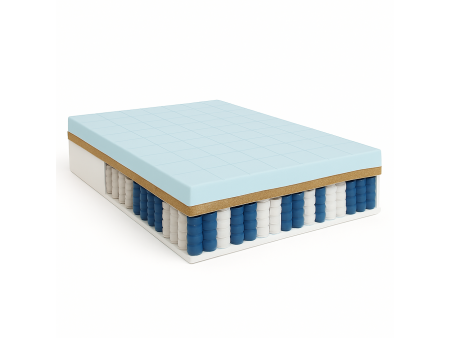 Materac kieszeniowy 100x200 KRĘGOSEN H3/H4, 27cm, pianka, pocket, kokos, antyalergiczny