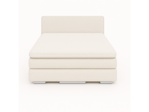 Łóżko tapicerowane FROTTA pocket + materac salsa8