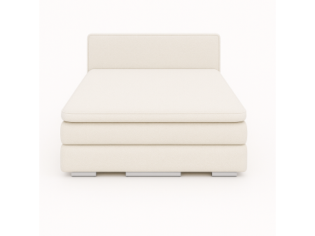 Łóżko tapicerowane FROTTA pocket + materac salsa8