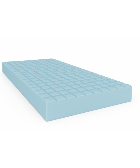 Materac piankowy SENGOF wysokość materaca 10 cm pianka T25, H3, średnio twardy, masujący, dwustronny, antyalergiczny, 7 stref