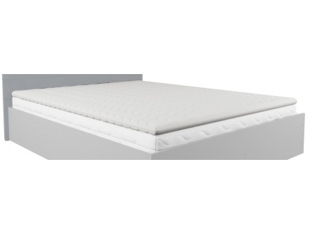 Materac nawierzchniowy 160x200 KOSTKA H3, Nakładka na łóżko, profilowany, antyalergiczny, wys. 5cm 2