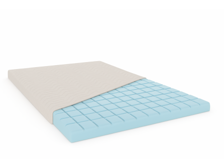 Materac nawierzchniowy 160x200 KOSTKA H3, Nakładka na łóżko, profilowany, antyalergiczny, wys. 5cm