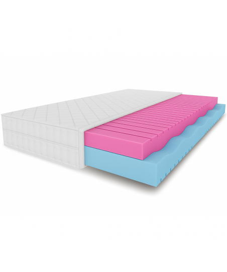 Materac piankowy MARPUR 25cm  - dwustronny H2/H3 - miękki/średnio twardy