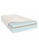 Materac KRĘGOSEN 100x200x27 pianka T25, pocket, kokos, profilowana pianka, antyalergiczny, przeciwodleżynowy, 7 stref