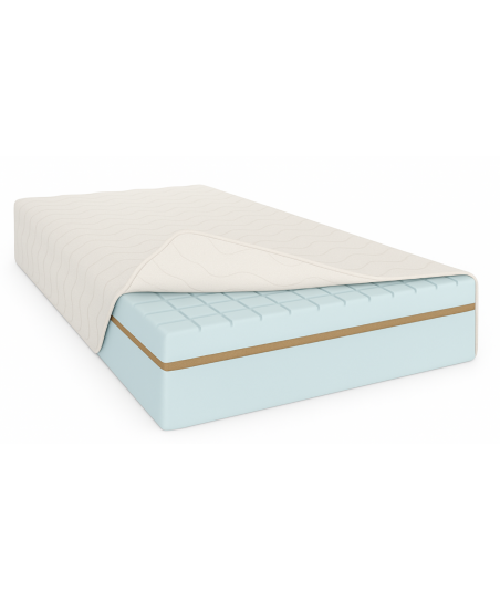 Materac KRĘGOSEN 200x200x27 pianka T25, pocket, kokos, profilowana pianka, antyalergiczny, przeciwodleżynowy, 7 stref