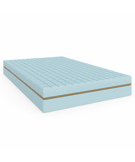 Materac KRĘGOSEN 200x200x27 pianka T25, pocket, kokos, profilowana pianka, antyalergiczny, przeciwodleżynowy, 7 stref