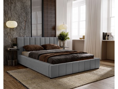 Łóżko tapicerowane NERO 120x200 stelaż + pojemnik - Magic Velvet 2217 - WYSYŁKA DO 5 DNI ROBOCZYCH