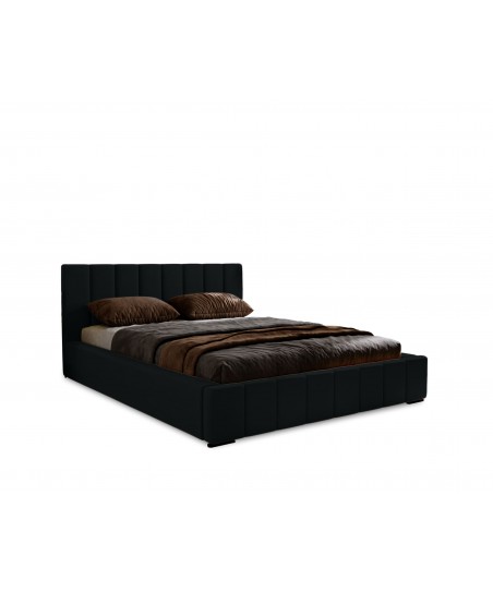 WYSYŁKA DO 5 DNI ROBOCZYCH - Łóżko tapicerowane NERO 180x200 stelaż + pojemnik - Magic Velvet 2219