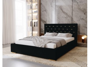 Łóżko tapicerowane GOLDEN 160x200 stelaż + pojemnik - Magic Velvet 2219 - WYSYŁKA DO 5 DNI ROBOCZYCH