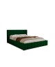Łóżko tapicerowane NERO 160x200 stelaż + pojemnik - Amor Velvet 4311 - WYSYŁKA DO 5 DNI ROBOCZYCH