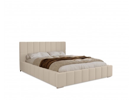 Łóżko tapicerowane NERO 200x200 stelaż + pojemnik - Amor Velvet 4323 - WYSYŁKA DO 5 DNI ROBOCZYCH