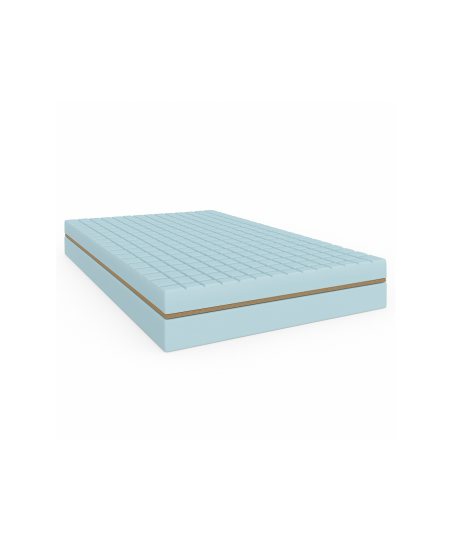 Materac KRĘGOSEN 200x200x27 pianka T25, pocket, kokos, profilowana pianka, antyalergiczny, przeciwodleżynowy, 7 stref