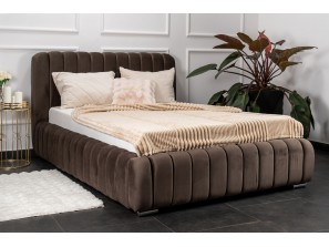 Łóżko tapicerowane do sypialni VENUS ze stelażem i pojemnikiem na pościel 3