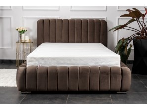 Łóżko tapicerowane do sypialni VENUS ze stelażem i pojemnikiem na pościel 6