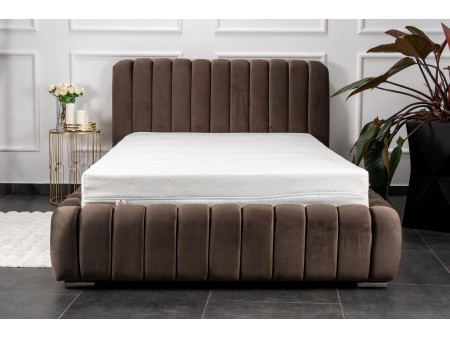 Łóżko tapicerowane do sypialni VENUS ze stelażem i pojemnikiem na pościel 6