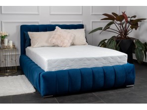 Łóżko tapicerowane do sypialni MONACO ze stelażem i pojemnikiem na pościel 2