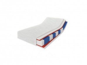 Materac kieszeniowy SALSA POCKET  90x200x18 H3/H3 – średnio-twardy, dwustronny, sprężysty, antyalergiczny