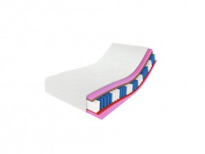 FOLYESO 140x200x20cm Tasche 7-Zonen-Matratze