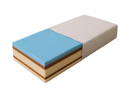 Materac piankowy MASSAGE H3/H4, dwustronny, pianka T30, visco, naturalny materac, wys. 20cm