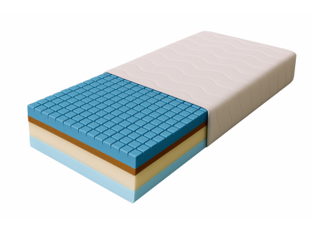 Materac piankowy BALANCE H3/H4, pianka T30, profilowana pianka, antyalergiczny, naturalny, wys. 15cm