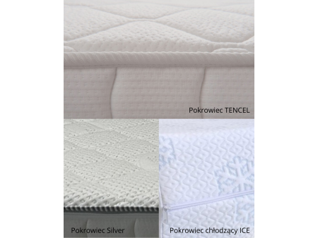 Materac piankowy ENERGY H3/H4, dwustronny, pianka T30, odporny na odkształcenia, wys. 15cm