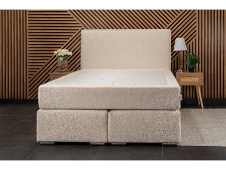 Łóżko tapicerowane FROTTA pocket + materac salsa4