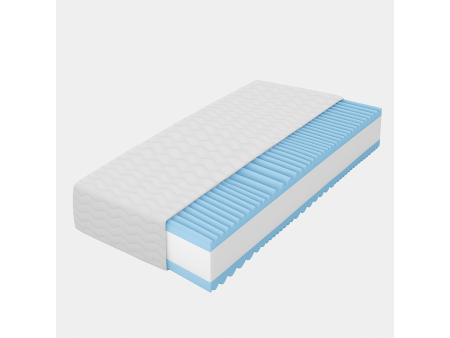 Materac piankowy LIMA dwustronny, H3, z warstwą masującą