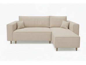 Nowoczesny narożnik z funkcją spania RIO Boucle