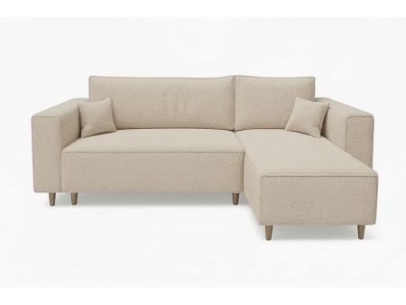 Nowoczesny narożnik z funkcją spania RIO Boucle