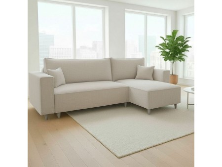 Nowoczesny narożnik z funkcją spania RIO Boucle 1a