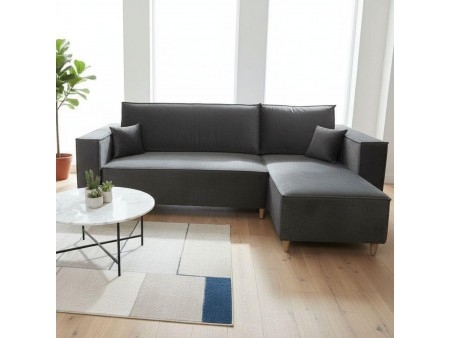 Narożnik z funkcją spania RIO Velur 5a