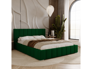 Łóżko tapicerowane 180x200 ALMA z pojemnikiem