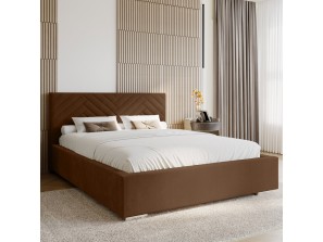 Łóżko tapicerowane 180x200 AURA z pojemnikiem na pościel