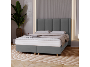 Łóżko tapicerowane 140x200 BELLA na nóżkach